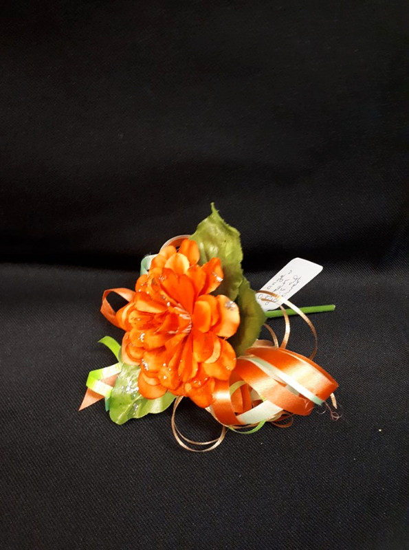 Orange and Green Artificial Flower in Hobbies & Crafts in Woodstock