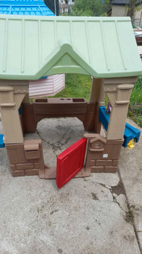 Outdoor cottage for kids