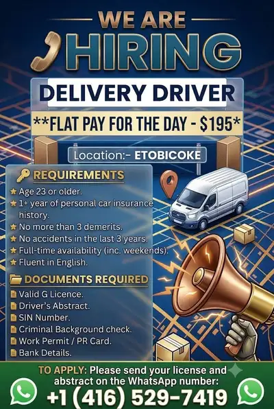 Amazon Delivery Driver Job, View more