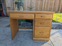 Solid Oak Desk