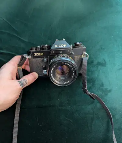 Ricoh X-R1 35mm SLR film camera, View more