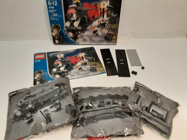 LEGO HARRY POTTER 4758 HOGWARTS EXPRESS , OPEN BOX, BAGS NOT dans Jouets et jeux  à Ville de Montréal - Image 2