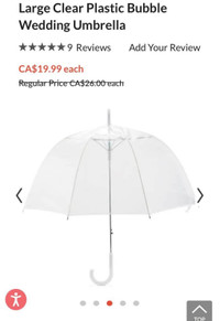 10 Clear Photogenic Umbrellas for Sale 