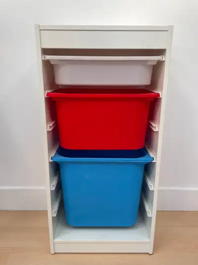 Toy Storage Cabinet - 3 Drawers, View more