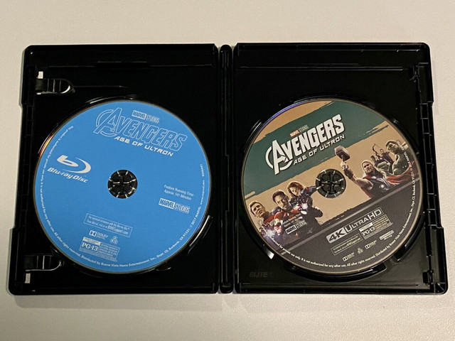 Avengers: Age of Ultron  (4K Ultra HD + Blu-ray) Movie Set in CDs, DVDs & Blu-ray in Fredericton - Image 3