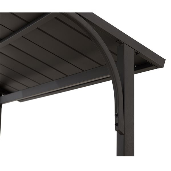 Outdoor Patio Hard-Top Grill BBQ Gazebo, 5' x 8' x 8' height in Patio & Garden Furniture in Peterborough - Image 3