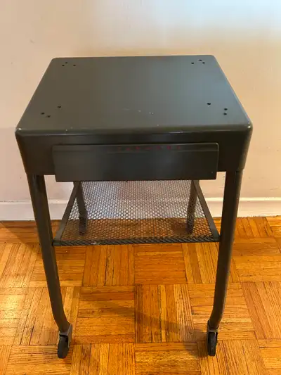 VINTAGE INDUSTRIAL SMALL METAL STAND - 1950's, View more