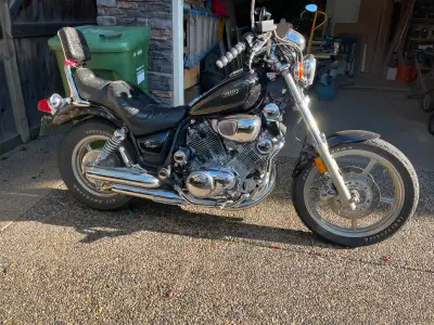 Never dropped, carbs needs a tune up. Electric start.