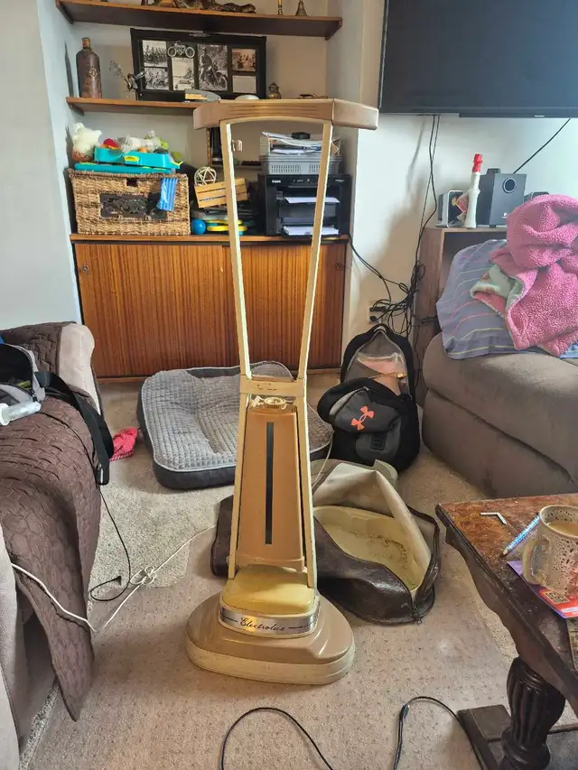 Vintage Electrolux floor polisher
