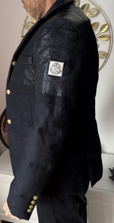 Moncler Gamme Bleu Giacca Down Mens Size 2 Navy Blu, View more