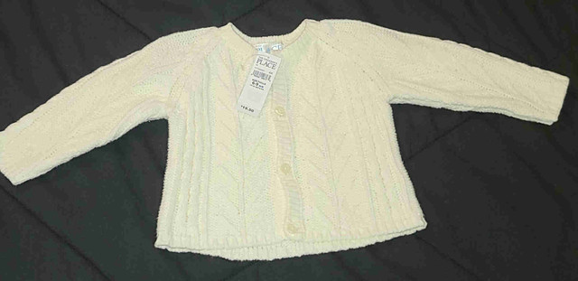 NEW! Children's Place Baby Cardigan - Size 6-9 Months in Clothing - 6-9 Months in Mississauga / Peel Region