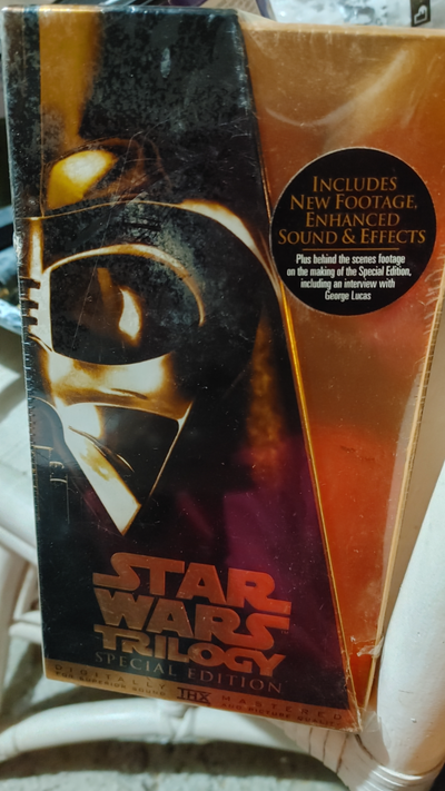 VHS STAR WARS TRILOGY 1997 GOLD SPECIAL EDITION, View more