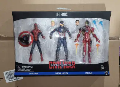 Marvel Legends Civil War 3-Pack, View more