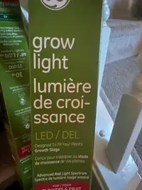 GE Grow Light 30W    Red Spectrum LED 4ft.  retail $100