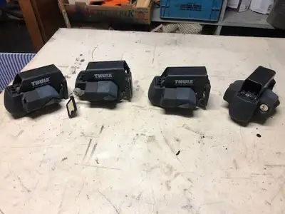 Thule #415 foot pack with locks, View more