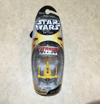 Star Wars Naboo N1 Starfighter Titanium Series 2005 Diecast NEW