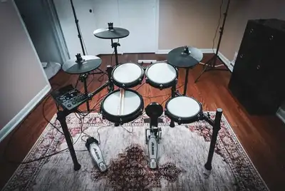 Alesis Nitro Max Electric Drum Kit – Mesh Heads / Bluetooth, View more
