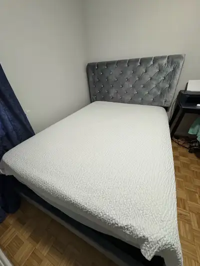 Queen bed for sale, View more
