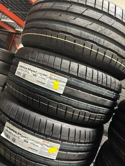 NEW 225/40/R18 Hankook Ventus–BMW 3/2/CLA/ATS/A3/Jetta/Golf/Civic/IS Set of Four brand new 225 40 R1...