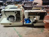 White sewing machine 