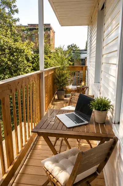 **Several furnished rooms available August 1** in a clean, quiet duplex just steps from **Frontenac...