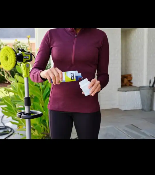 RYOBI 18V ONE+ Cordless Soap Dispensing Scrubber (Tool Only in Power Tools in Hamilton - Image 7