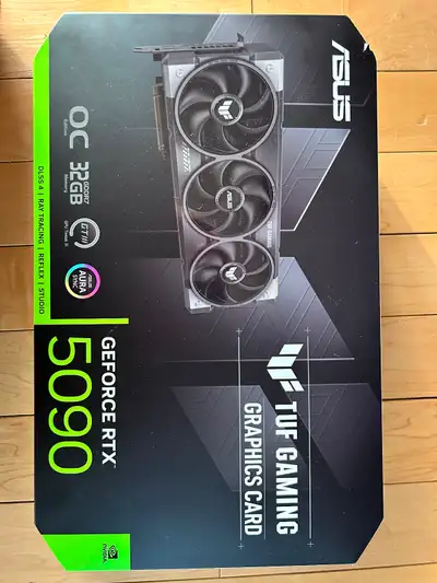 ASUS TUF Gaming GeForce RTX 5090 OC 32GB – Factory Sealed Selling a brand new, factory sealed ASUS T...