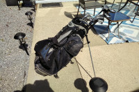 Adams golf club Set incl golf Bag. User very little Excellent