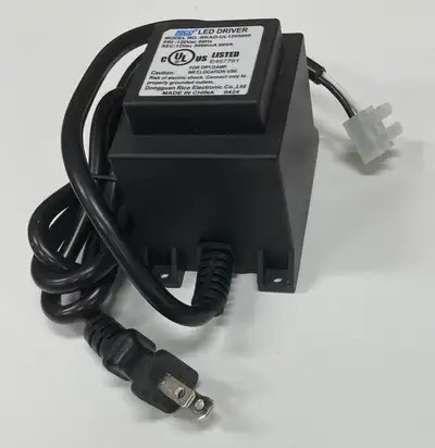 Transformer AC 120V to AC 12V 5A 60W Rainproof Power Supply Converter Compatible with Swimming Pool...