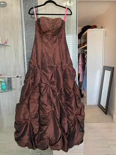 The White Room Brown Formal Dress, View more