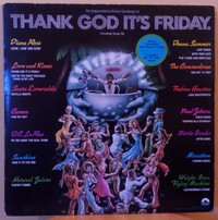 Thank God It's Friday Movie Soundtrack Vinyl LP