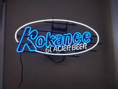 Kokanne Glacier Neon Sign , View more
