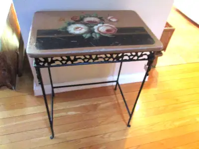Table en fer forgé, View more
