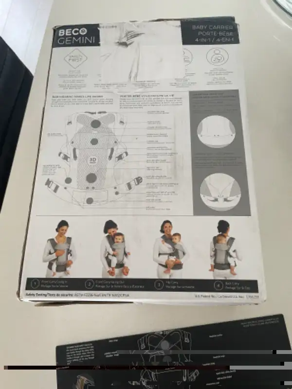 Beco Gemini "Cool" Baby Carrier Newborn to Toddler- New in Strollers, Carriers & Car Seats in London - Image 6