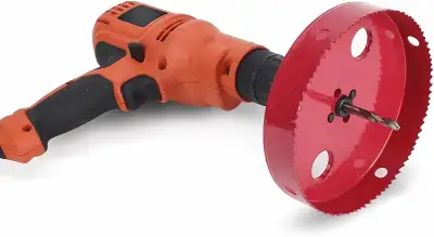 GoSports 6" Hole Saw - Heavy Duty Steel Design, View more