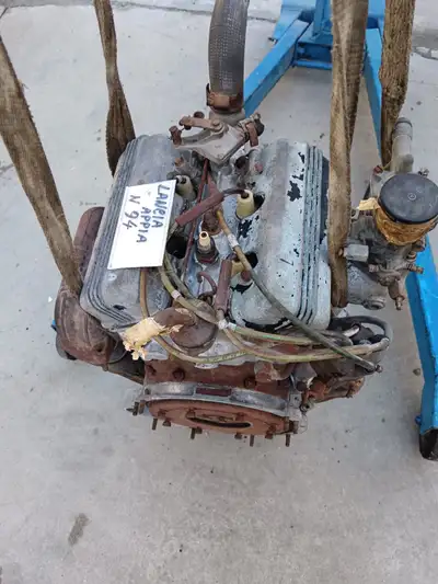 Engine Lancia Appia series 3, original, used in good condition. Price on request. More parts availab...
