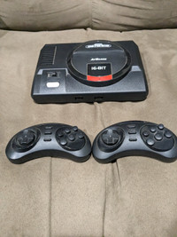 Sega Genesis Mini wireless controllers.
