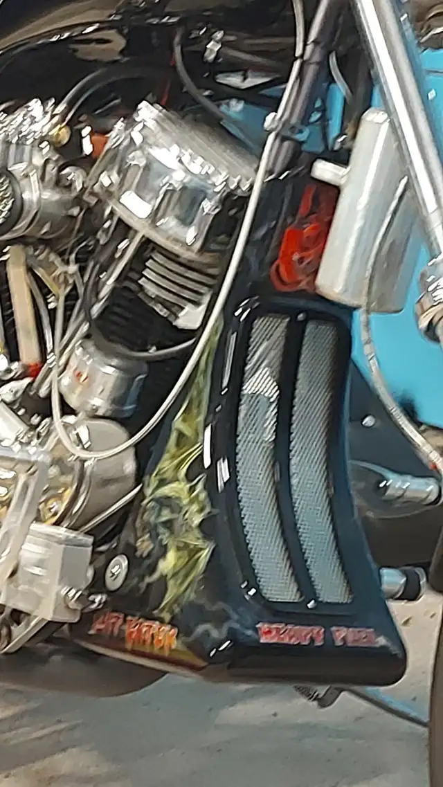 '64 Panhead Stroker for sale $14,999 or Trike trade.. in Street, Cruisers & Choppers in Oshawa / Durham Region - Image 4