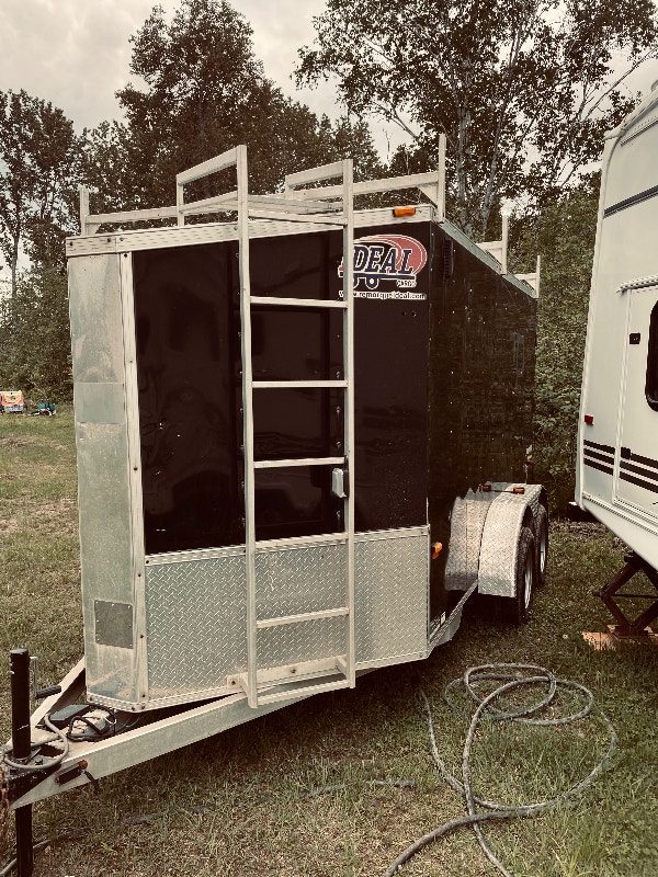 7x12 aluminum enclosed trailer Cargo & Utility Trailers North Bay