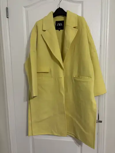 Zara Yellow Coat, View more