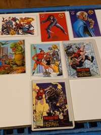 Upper Deck Valiant 1993 Trading Cards Inserts Only Lot of 7 NM