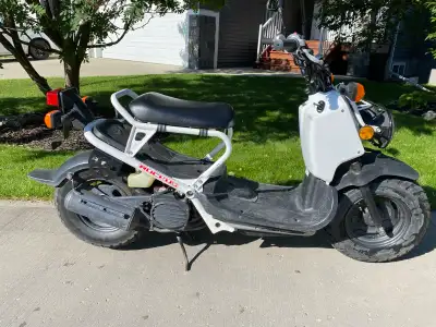 For sale is a nice condition 2014 Honda ruckus scooter. It is white, which is not a common colour an...