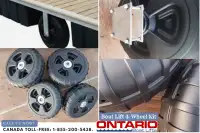 Boat Lift 4-Wheel Kit: Contact Us for Shipping/Pickup