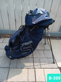 Sun Mountain Three 5 Carry / Stand Style Golf Clubs Bag - Blue