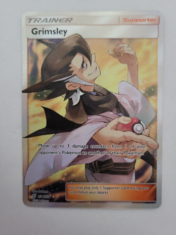 Pokemon card:  Grimsley TRAINER in Toys & Games in Markham / York Region
