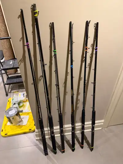 Downrigger rod lot, View more