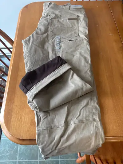 men's lined pant with stretch 36x30, View more