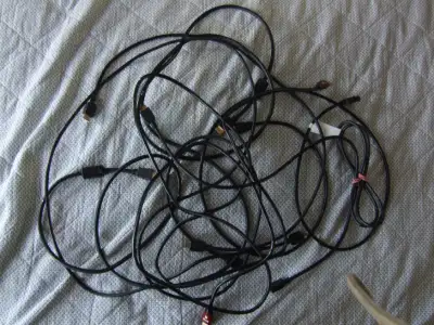 HDMI,  Ethernet  Cable TV cables various length dozens, View more