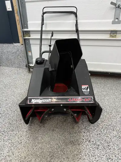 21 inch Mastercraft Snow Thrower , View more