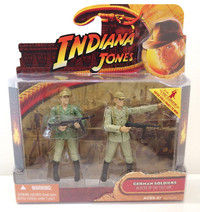 INDIANA JONES DELUXE GERMAN SOLDIERS 3.75” ACTION FIGURES